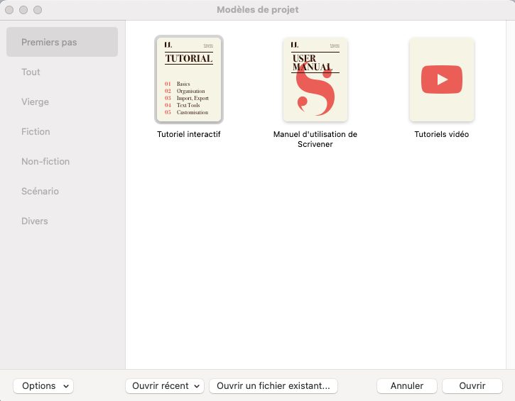 Connecter Antidote 10 à Scrivener (Mac)