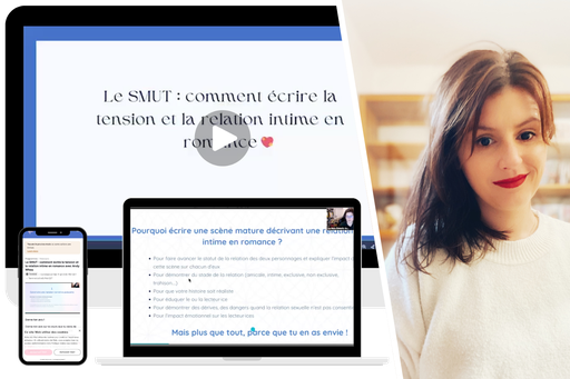 Écrire le smut : tension, désir et relation intime en romance