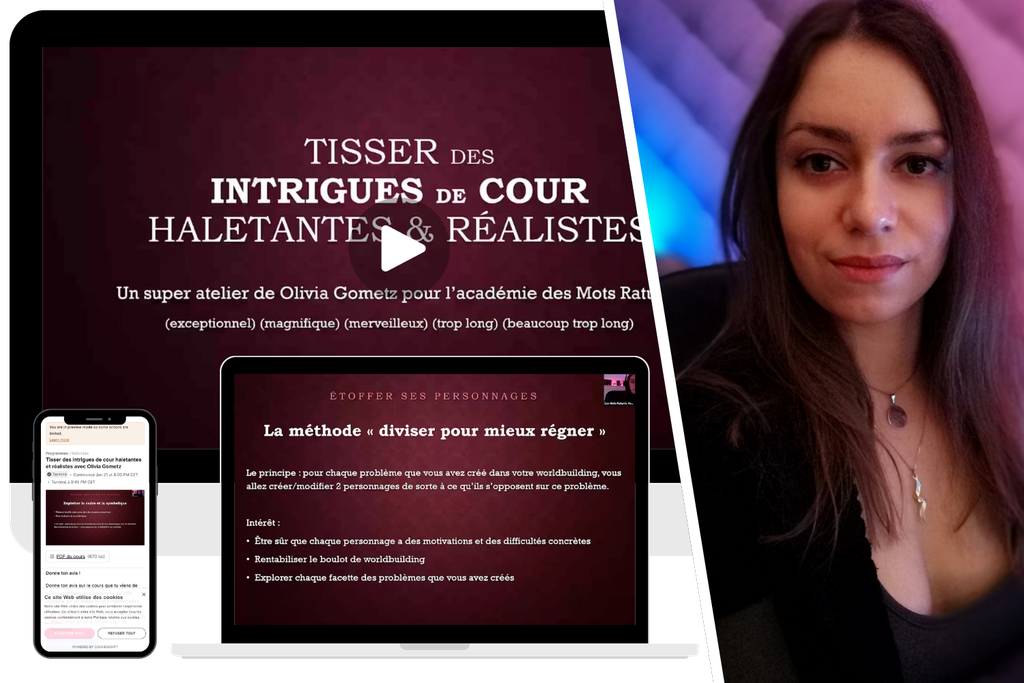 Tisser des intrigues de cour haletantes et réalistes